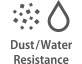 Dust & water resistance