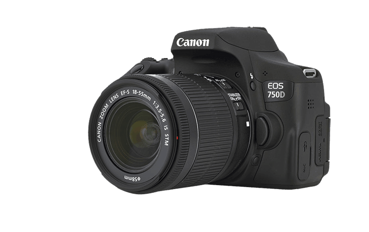 Canon 750D - Digital SLR and Compact System Cameras - Middle